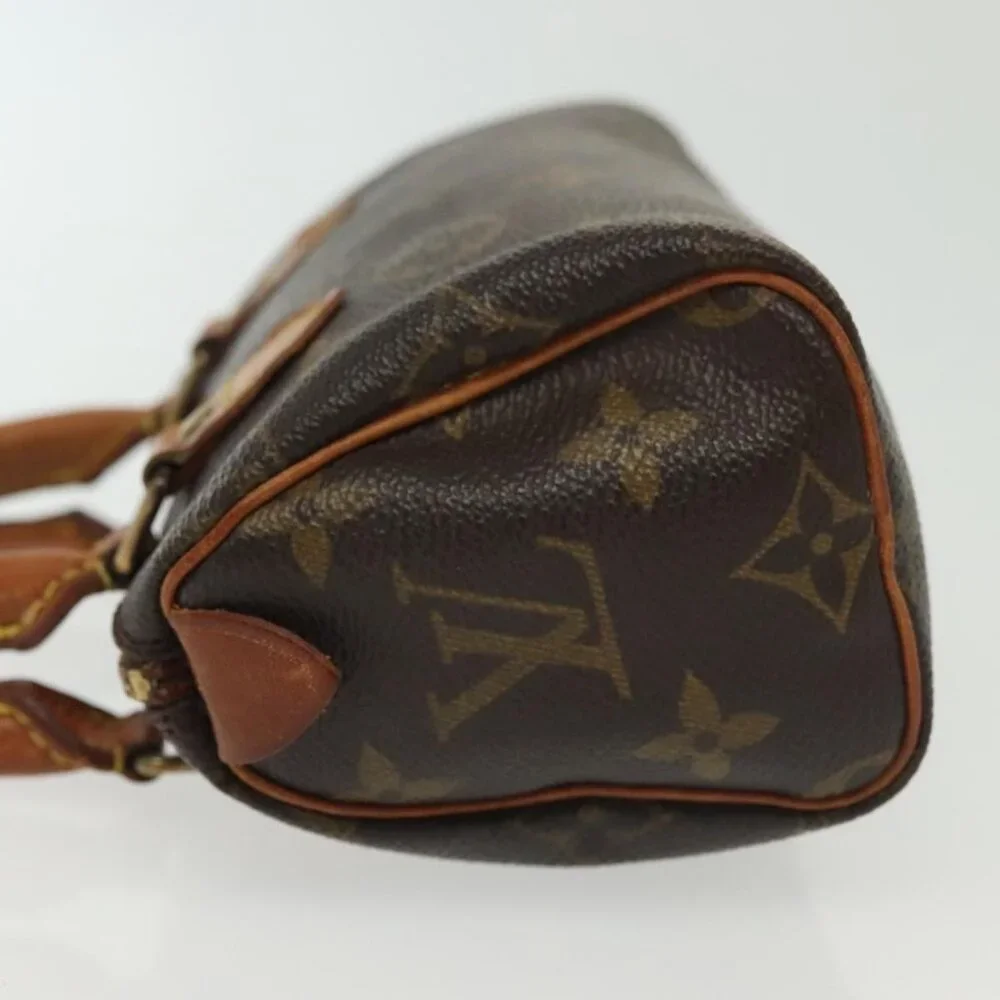 LOUIS VUITTON Monogram Mini Speedy Hand Bag - Picture 5 of 16